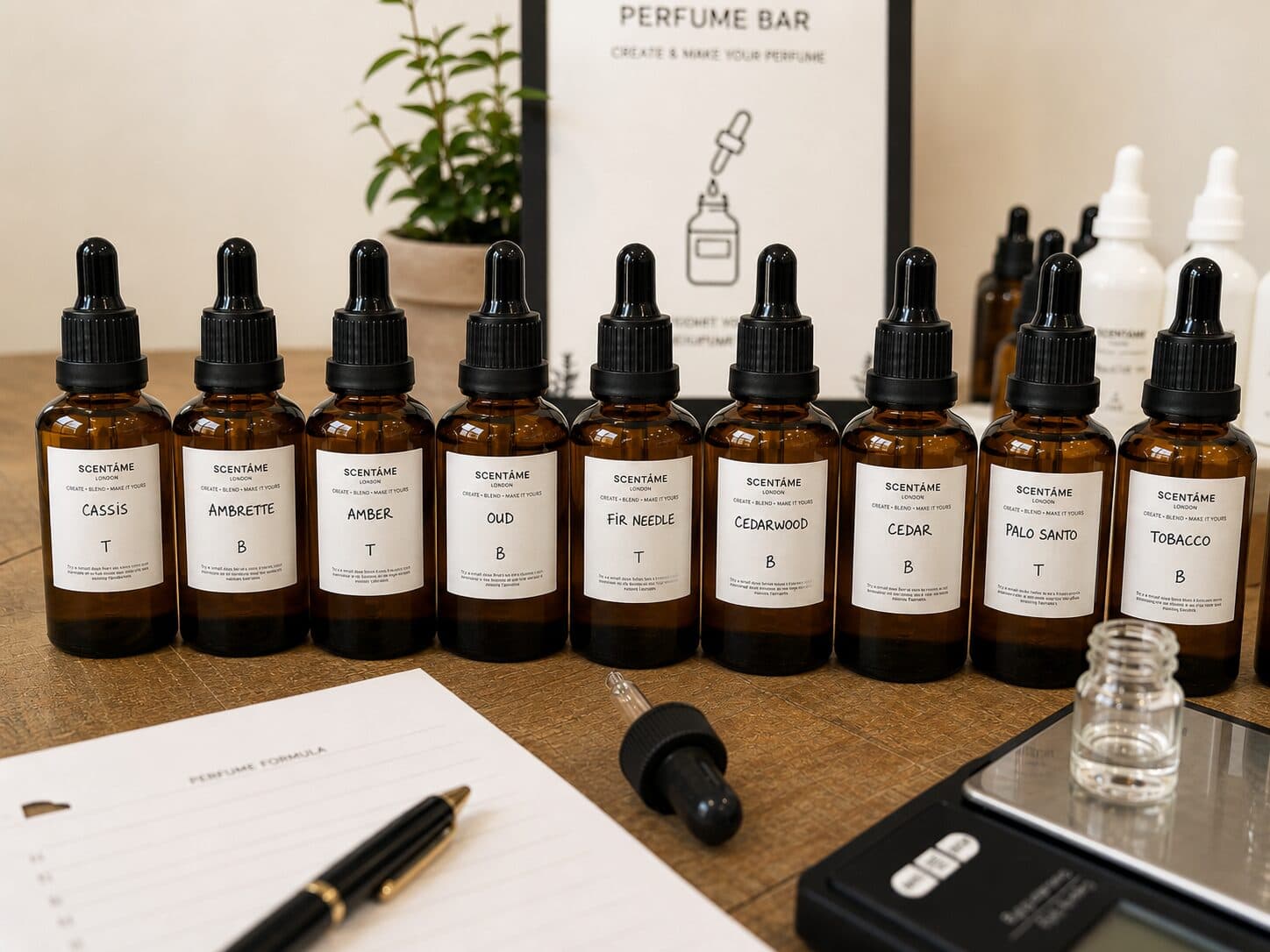 Scentâme workshop — at the perfumer’s bench