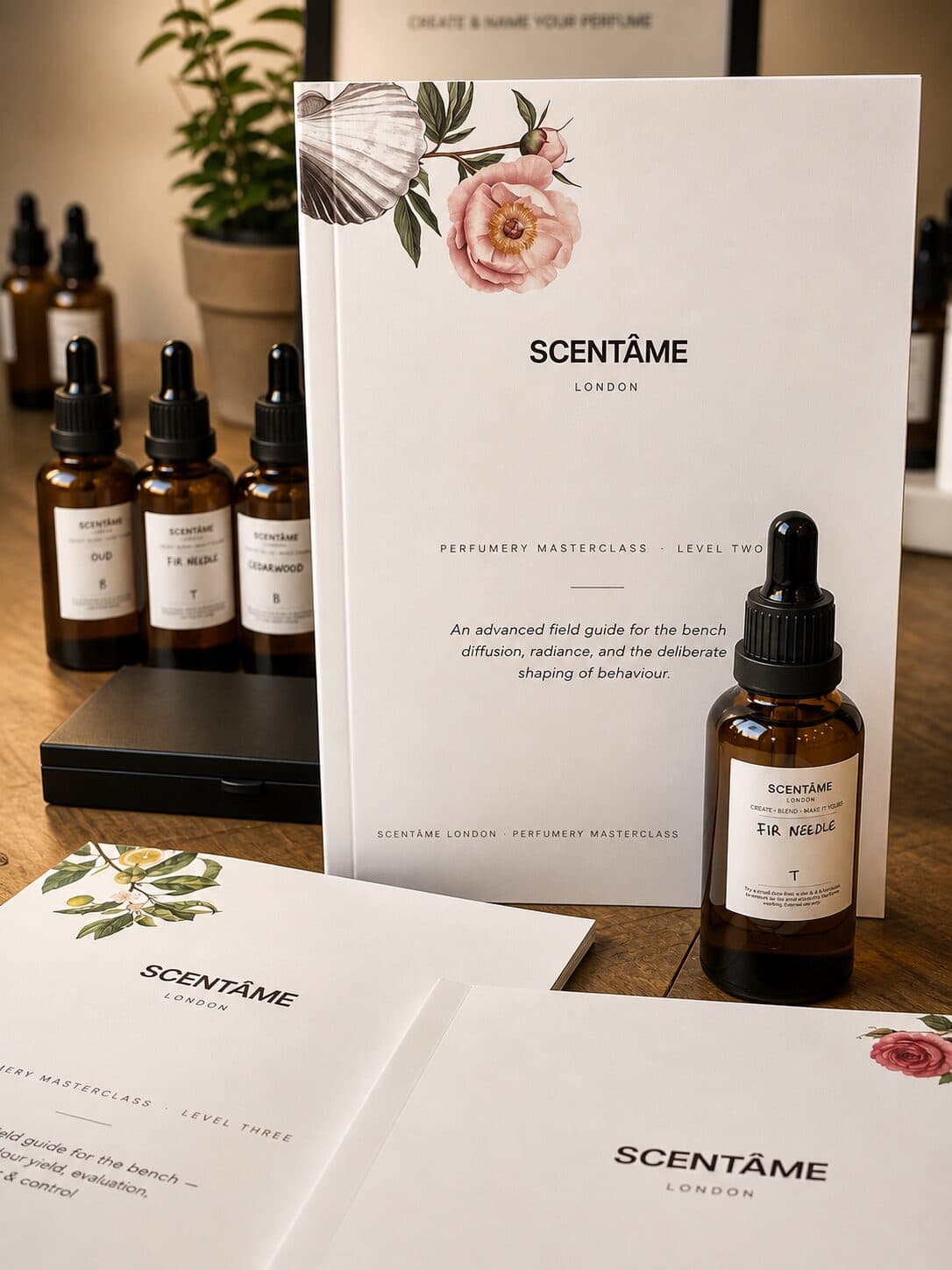 Scentâme workshop — guests at the bench