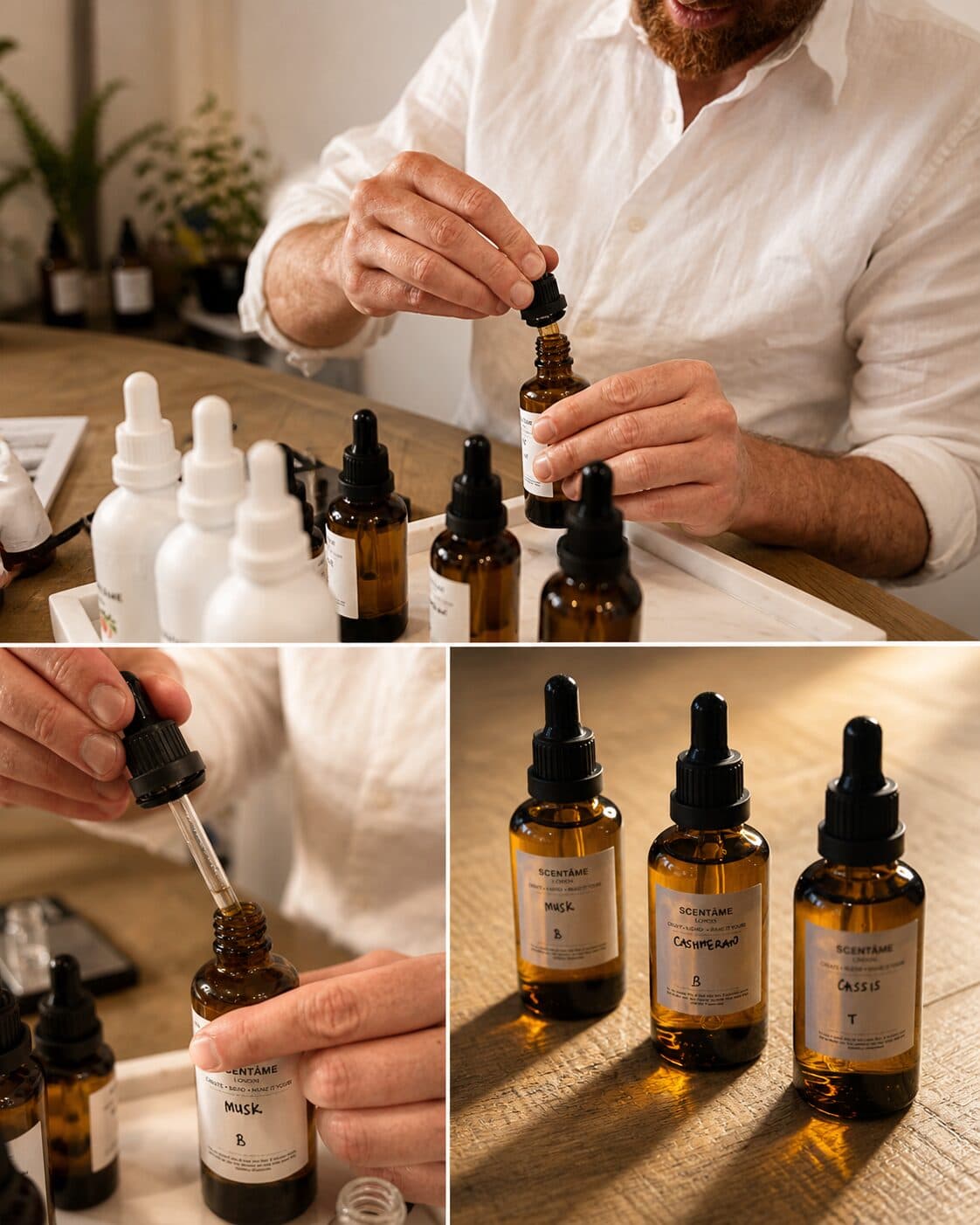 Scentâme workshop — the finished perfume